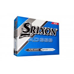 Srixon AD333 WITH FULL COLOUR PERSONALIZED LOGO R467 ex vat per dozen. Set up fee applies.